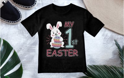 My First Easter Shirt | Baby Easter T Shirt Design