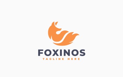 Creative Fox Logo Template Design