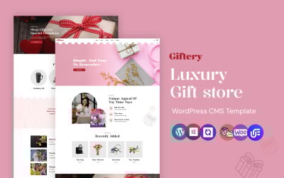 Giftery - 礼品店 WordPress Elementor 主题