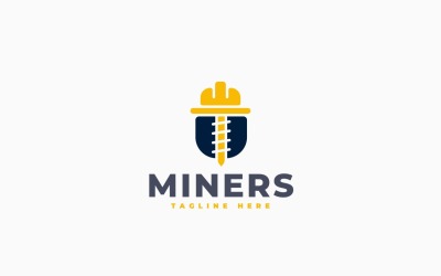 Mining Logo Template Design
