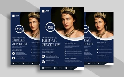 珠宝促销传单模板设计 Ver-3