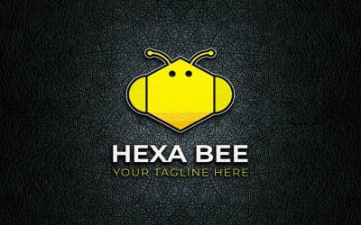 Hexa Bee logo template design