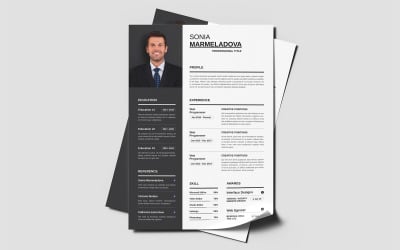 Modern Professional Resume CV Design