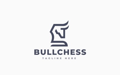 Projekt szablonu logo Strategy Bull