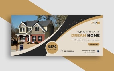 Real Estate Agency Facebook Cover Ver-1