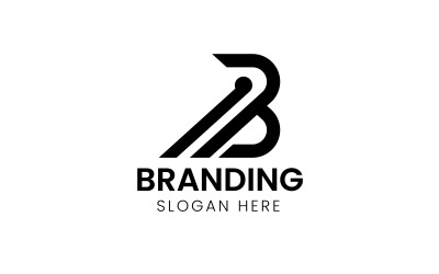 letter b technology logo-1103