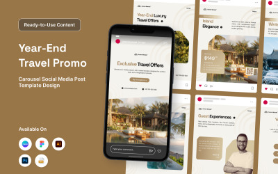 Luxury Holiday Travel Promo Carousel