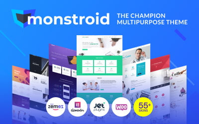 Monstroid - лучшая тема WordPress №55555