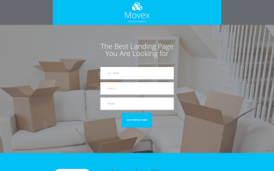 Moving Company Responsive Moto CMS 3 Template