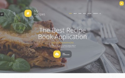 My Recipes Template Joomla №55582