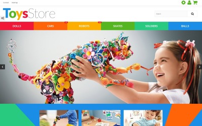 Responsive Toys Store Prestashop #55581