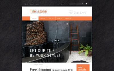 Tile  Stone OpenCart Template