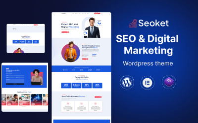 Seoket - тема WordPress для SEO та цифрового маркетингу