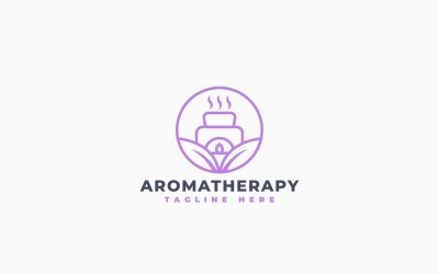 Aromatherapy Logo Template Design