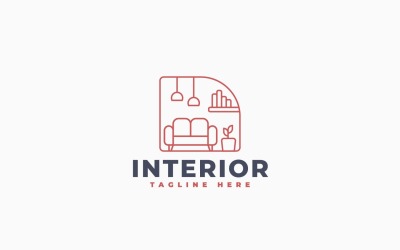 Interior Logo Template Design