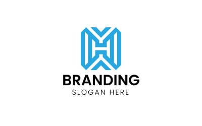 Letter HY or YH business consulting logo-1120