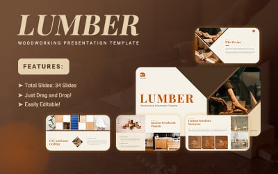LUMBER – Woodworking PowerPoint Template