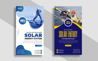 Plantilla de historia para redes sociales de la Agencia Solar, versión 5