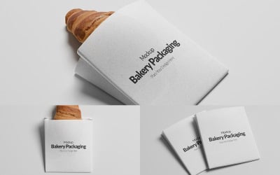 Backery Food Packaging Mockup