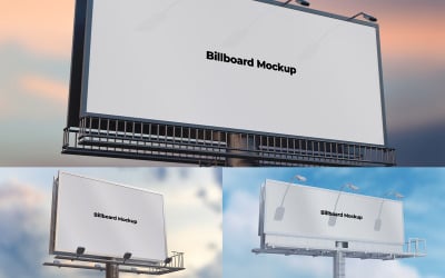 Billboard Outdoor Advertising Mockup