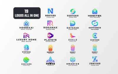 19 Logos All in One Professional Template