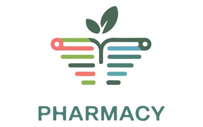 Community Pharmacy Store Branding Logo