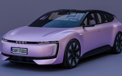 2026 Audi E5 Sportback EV 3d model