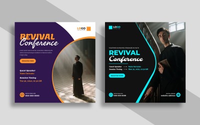 Revival Conference service Instagram Post Ver-2