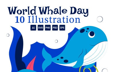 10 illustrationer för Världsvaldagen