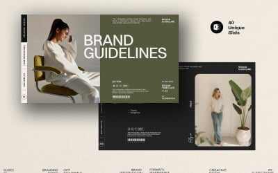 Lyra | Brand Guidelines PowerPoint Template