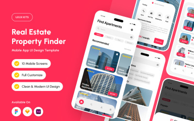Renthive - Mall för app för fastighetssökning