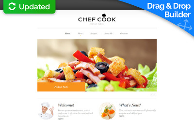 Chef Moto CMS 3 Template