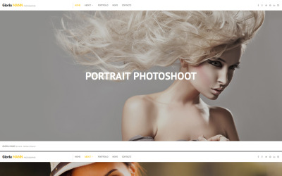 Modello Galleria di Foto Responsive #55646 per Un Sito di Fotografi Portfolio