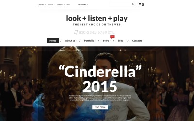 Modello WooCommerce Responsive #55688 "Music"
