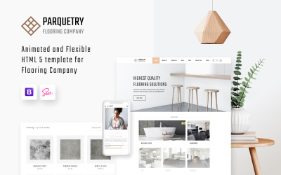 Parke - Flooring Company HTML5 Web Sitesi Şablonu