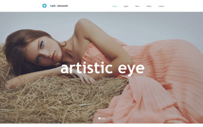 Responzivní Šablona Fotogalerie na téma Portfolio fotografa #55650