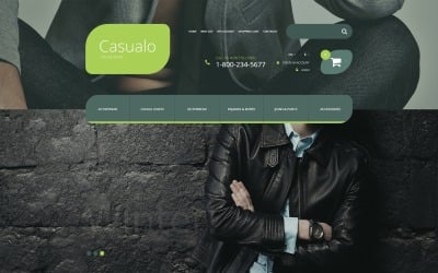 Шаблон OpenCart від Casualo