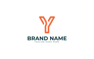 initial Letter Y monogram logo design