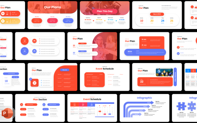 Szablon prezentacji planu wydarzenia