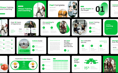 Prezentacja na temat szkoleń i coachingu zdrowotnego