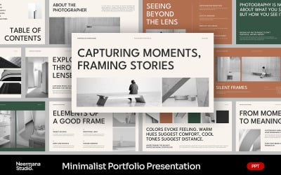 Minimal Portfolio PowerPoint