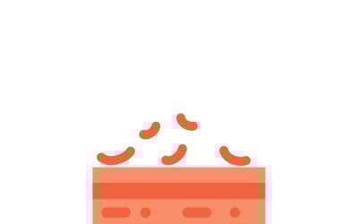 Diagramm zum Hautexfoliationsprozess – Kosmetik- und Medizinvektor