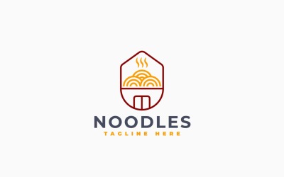 Noodle House Logo Template Design