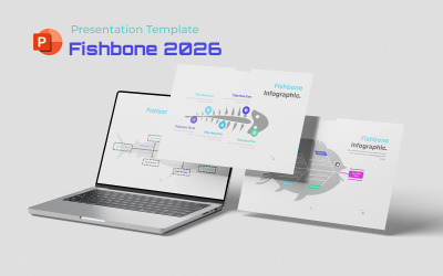 Инфографика PowerPoint «Рыбья кость 2026»