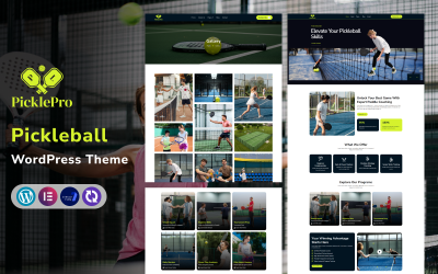PicklePro – Pickleball Academy &amp;amp; Sports Club WP Theme
