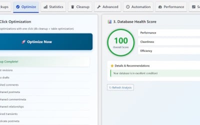 WP Optimal State Pro - Fullständig optimerings- och prestandaplugin