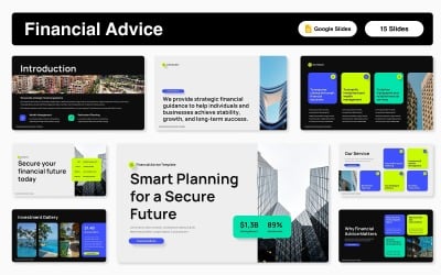 Financial Advice Google Slides Template