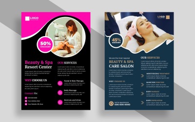 Beauty Spa Salon Flyer Template Ver-3