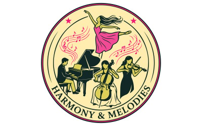 Conception de marque pour un studio de piano à queue