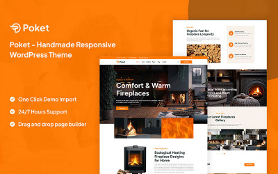 Poket - Tema WordPress feito à mão